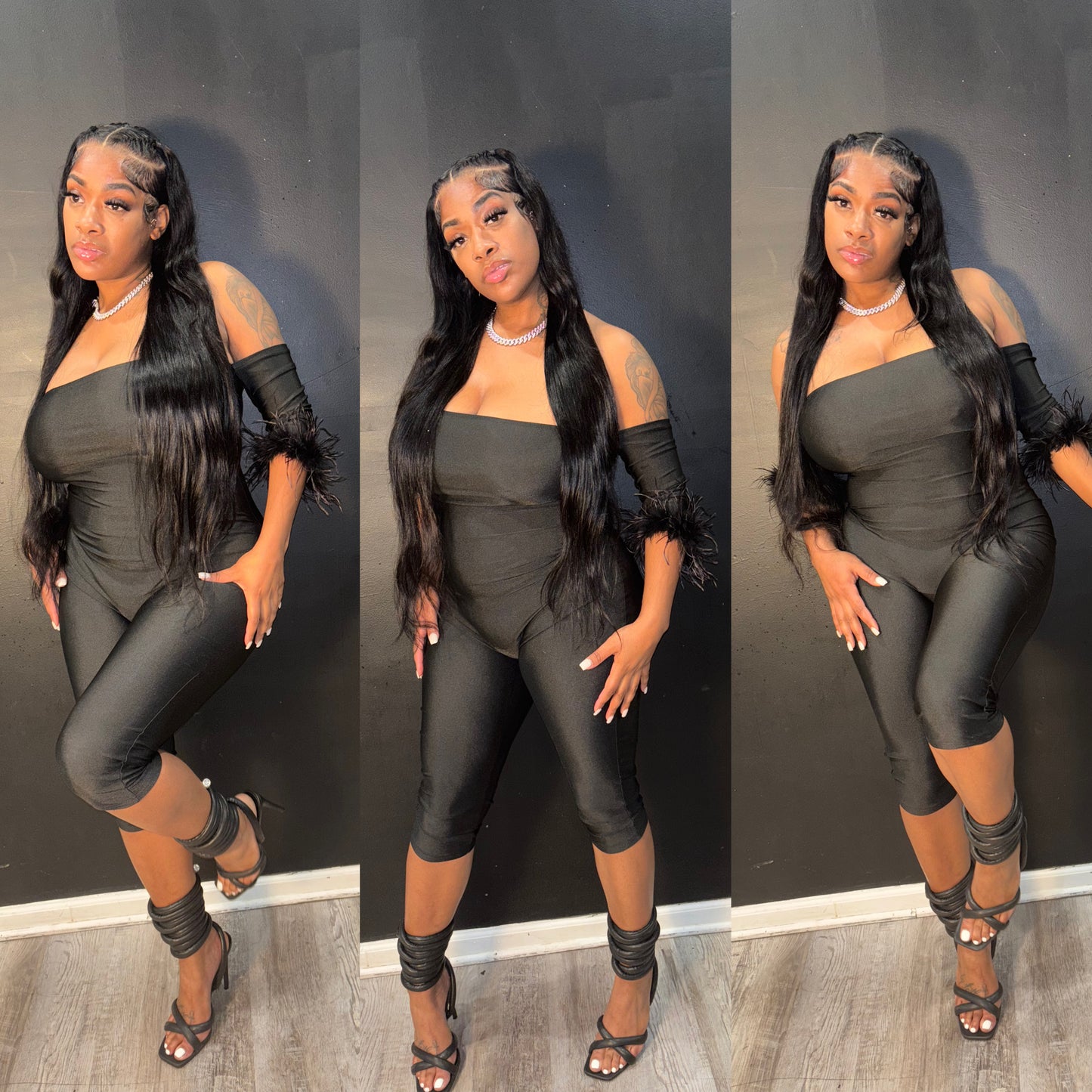 “ Desiree” Jumpsuit ( Black )