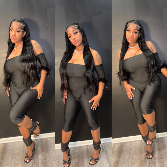 “ Desiree” Jumpsuit ( Black )